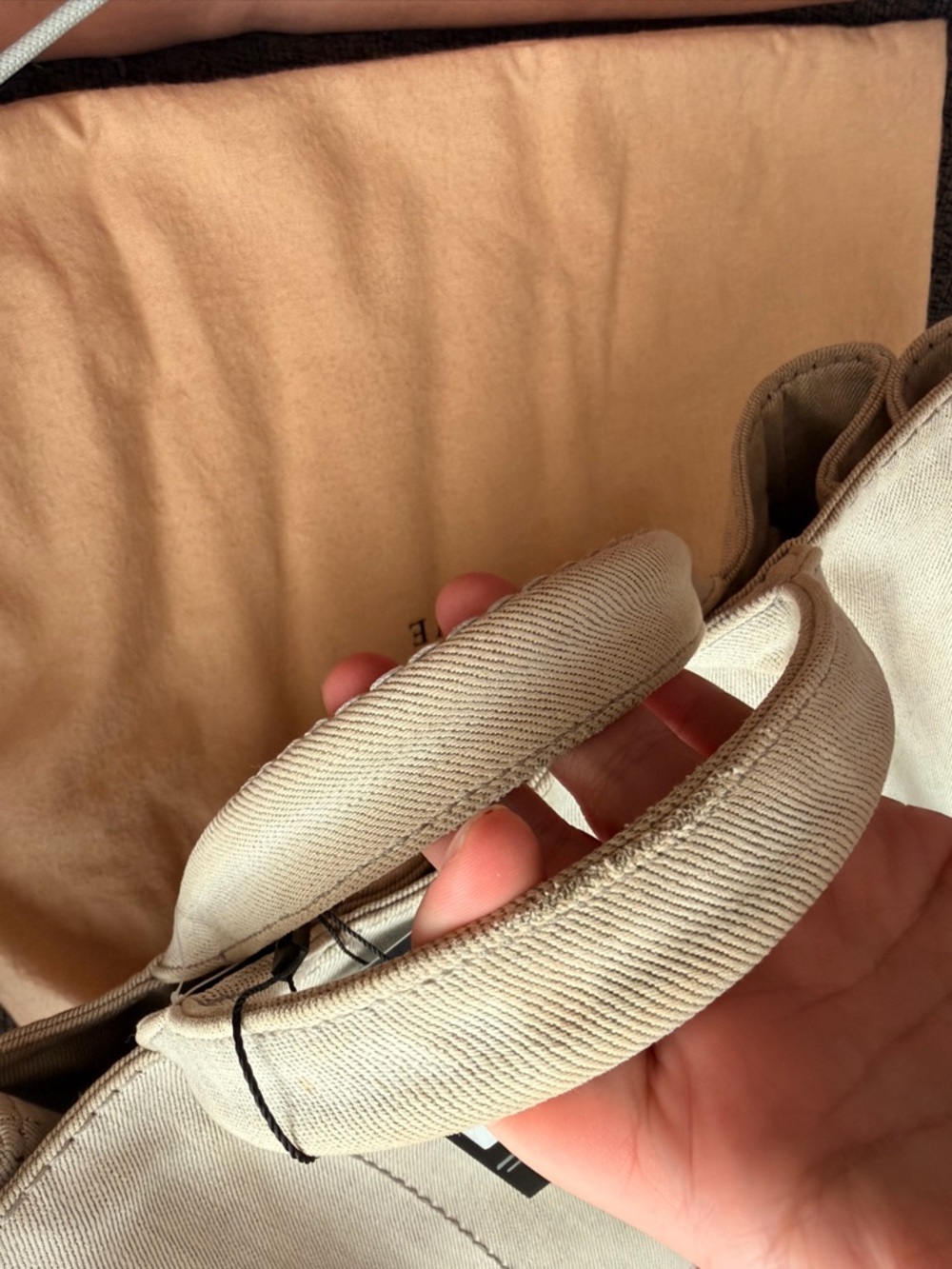 Authentic Project Prada Denim Tote with Gold Hardware - Picture 14 of 14